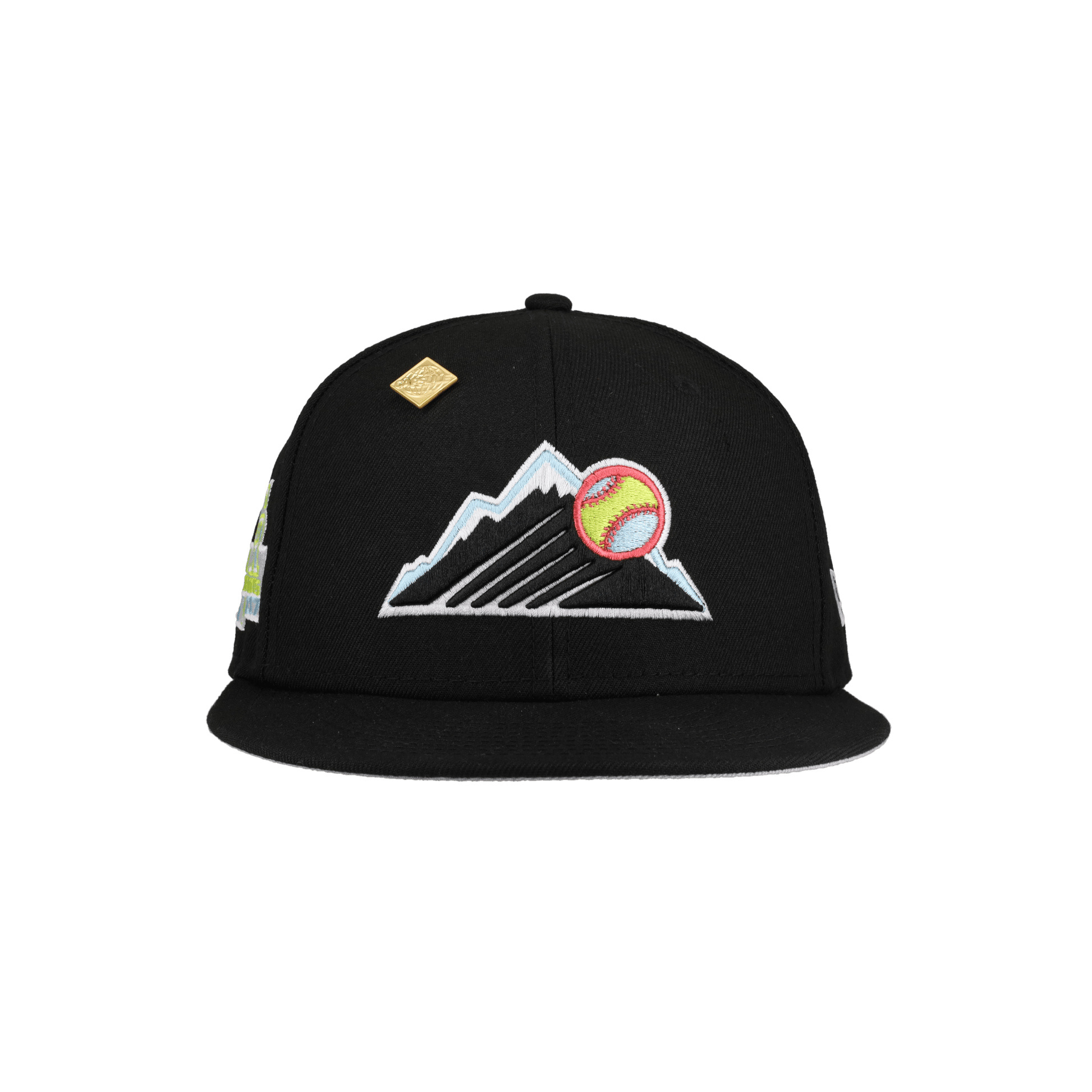 Colorado Rockies Multi - Color Pack 2007 Champions 59Fifty Fitted Hat - Lucid Soles