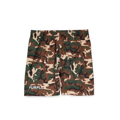 PURPLE BRAND ALL - AROUND SHORT CORE CAMO MULTI - Lucid Soles