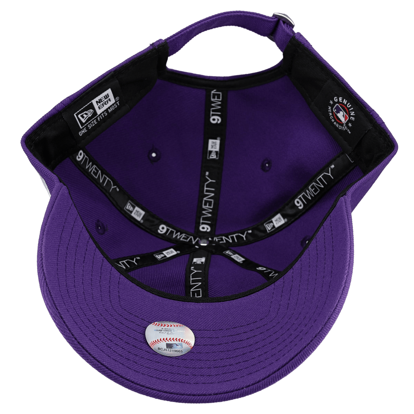New York Yankees New Era 9Twenty Adjustable Hat (True Purple) - Lucid Soles