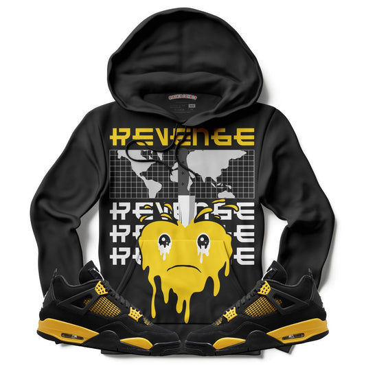Revenge (Air Jordan 4 Thunder) Hoodie - Lucid Soles