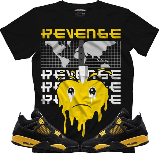 Revenge (Air Jordan 4 Thunder) T-Shirt - Lucid Soles
