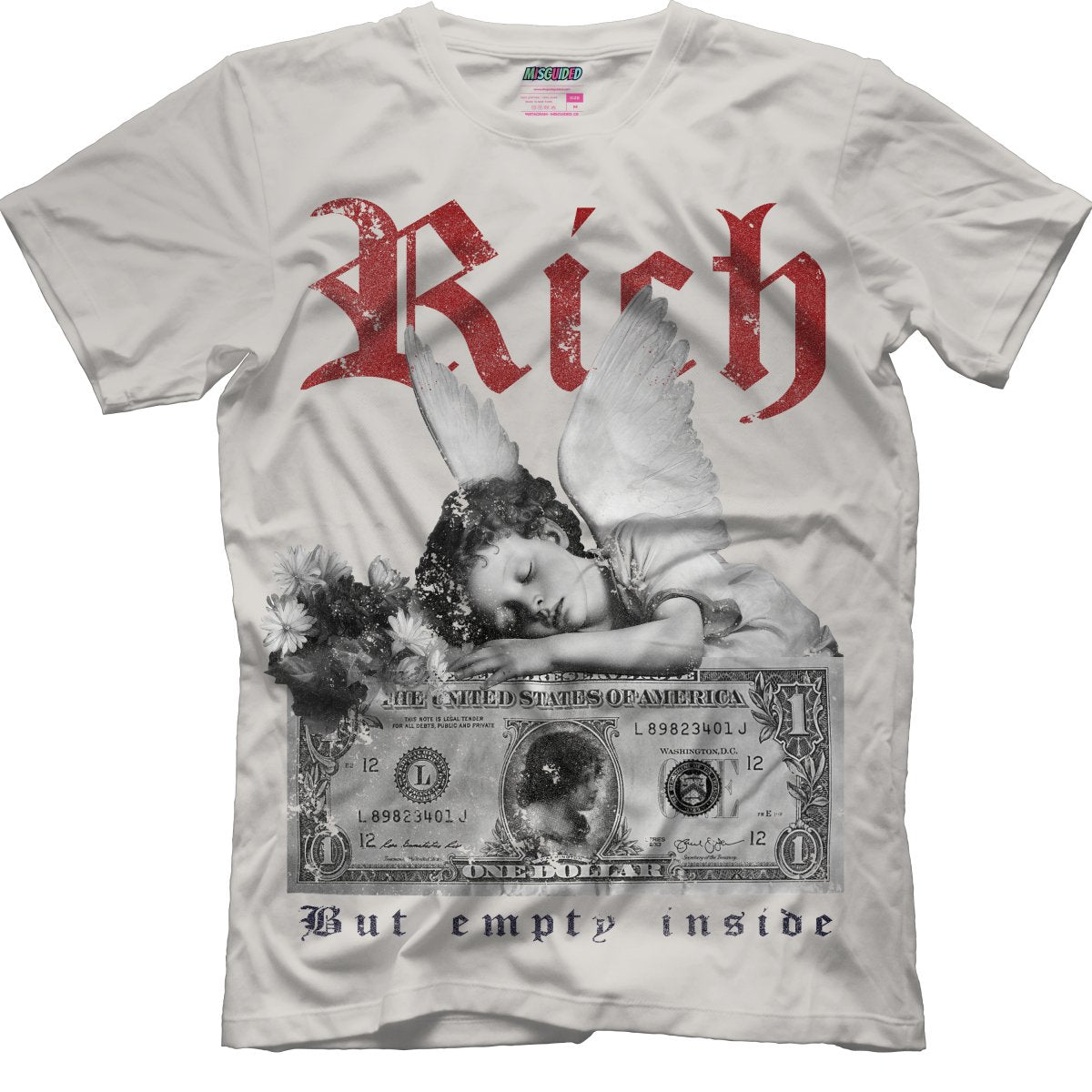 Rich But Empty Inside (SOLEFLY X AIR JORDAN 8 “MI CASA ES SU CASA”) T-Shirt - Lucid Soles