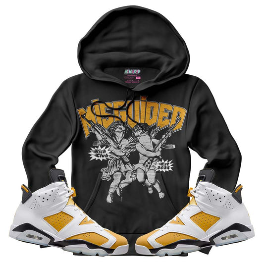 Rich Club (Air Jordan 6 Retro Yellow Ochre) Hoodie - Lucid Soles