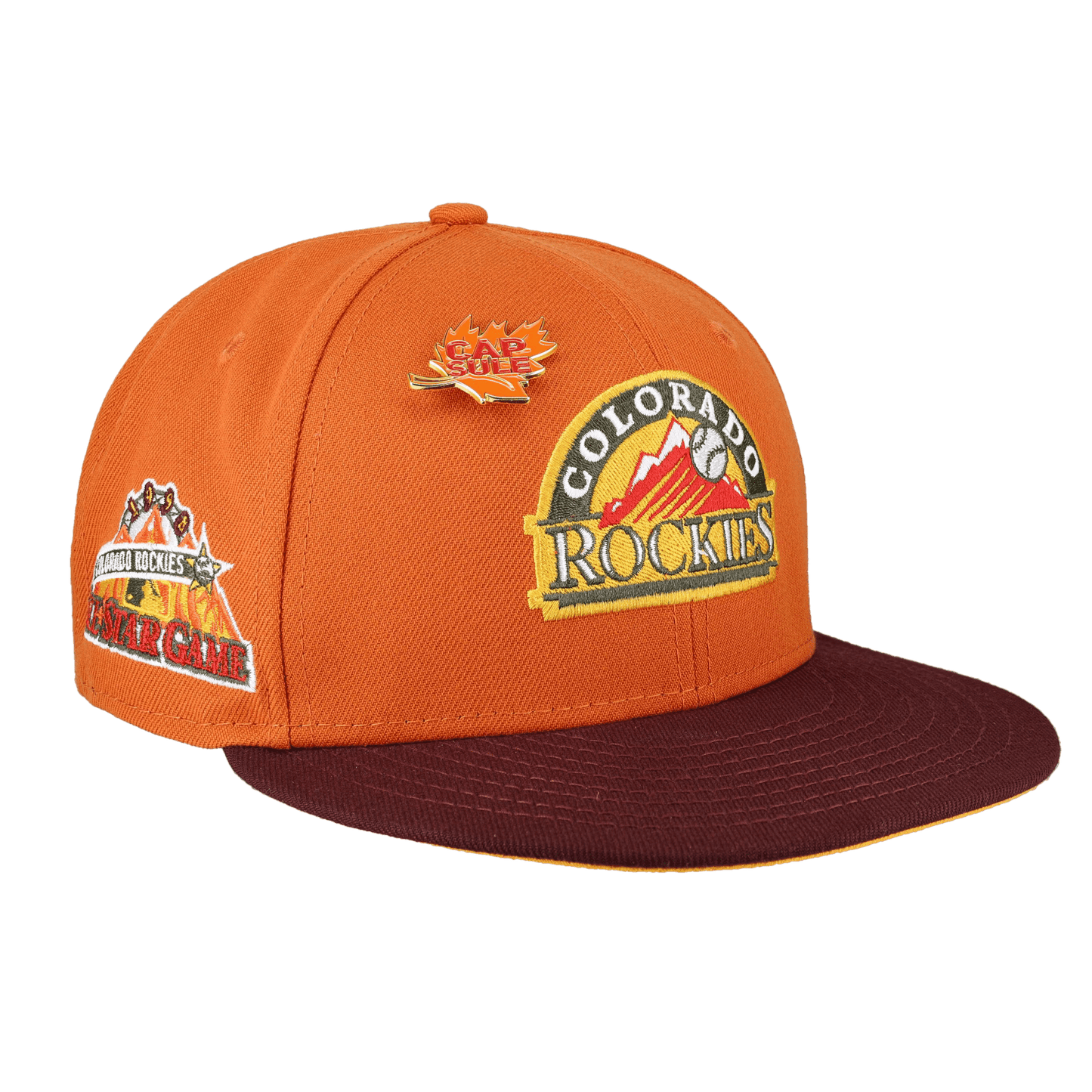 Colorado Rockies Fall Collection 1998 All Star Game Fitted Hat - Lucid Soles