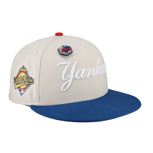 New York Yankees Cube Collection 1996 World Series Fitted Hat - Lucid Soles