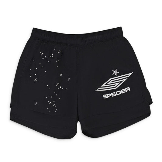 Sp5der Pro Double Layer Short Pro (Black) - Lucid Soles