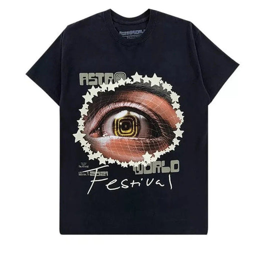 Travis Scott Astrofest Starry Eyed Tee - Lucid Soles