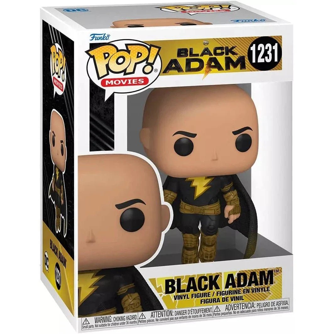 Funko! Movies: Black Adam - Black Adam Flying with Cape - Lucid Soles