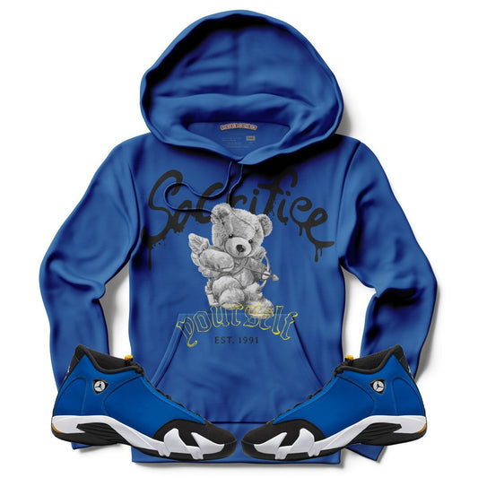 Sacrifice Yourself (Air Jordan 14 Laney) Hoodie - Lucid Soles