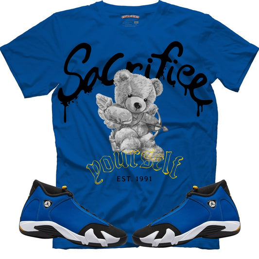 Sacrifice Yourself (Air Jordan 14 Laney) T-Shirt - Lucid Soles