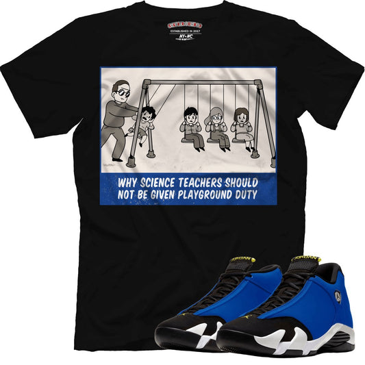 Science Teachers (Retro 14 Laney) T-Shirt - Lucid Soles