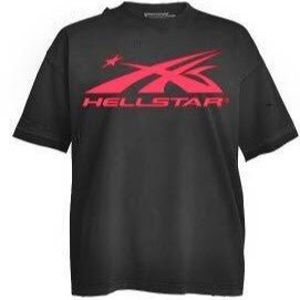 Hellstar Classic Logo Tee Red - Lucid Soles