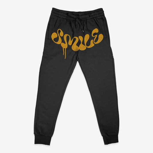 Smile (Air Jordan 1 Retro High OG 'Yellow Ochre) Joggers - Lucid Soles