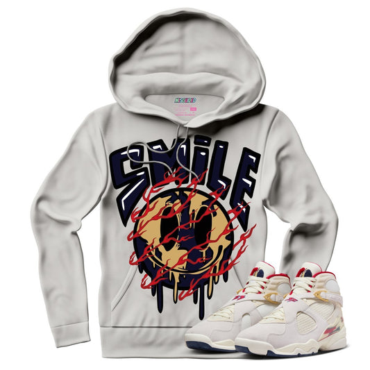 Smiley World (SOLEFLY X AIR JORDAN 8 “MI CASA ES SU CASA”) Hoodie - Lucid Soles