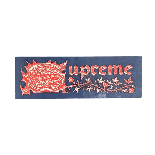 Supreme Big S Script Sticker