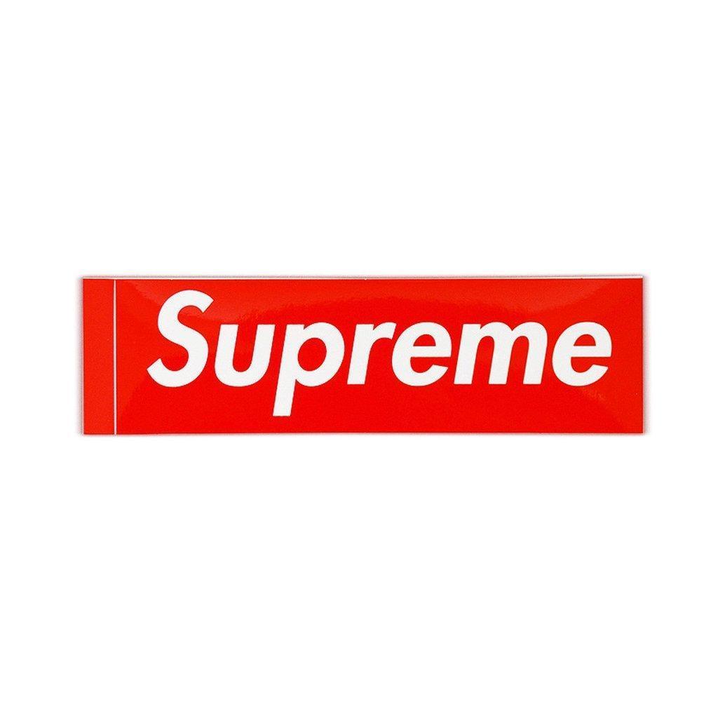 Supreme Box Logo Sticker (Red)