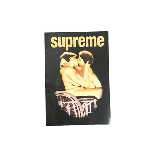 Supreme Kissing Sticker
