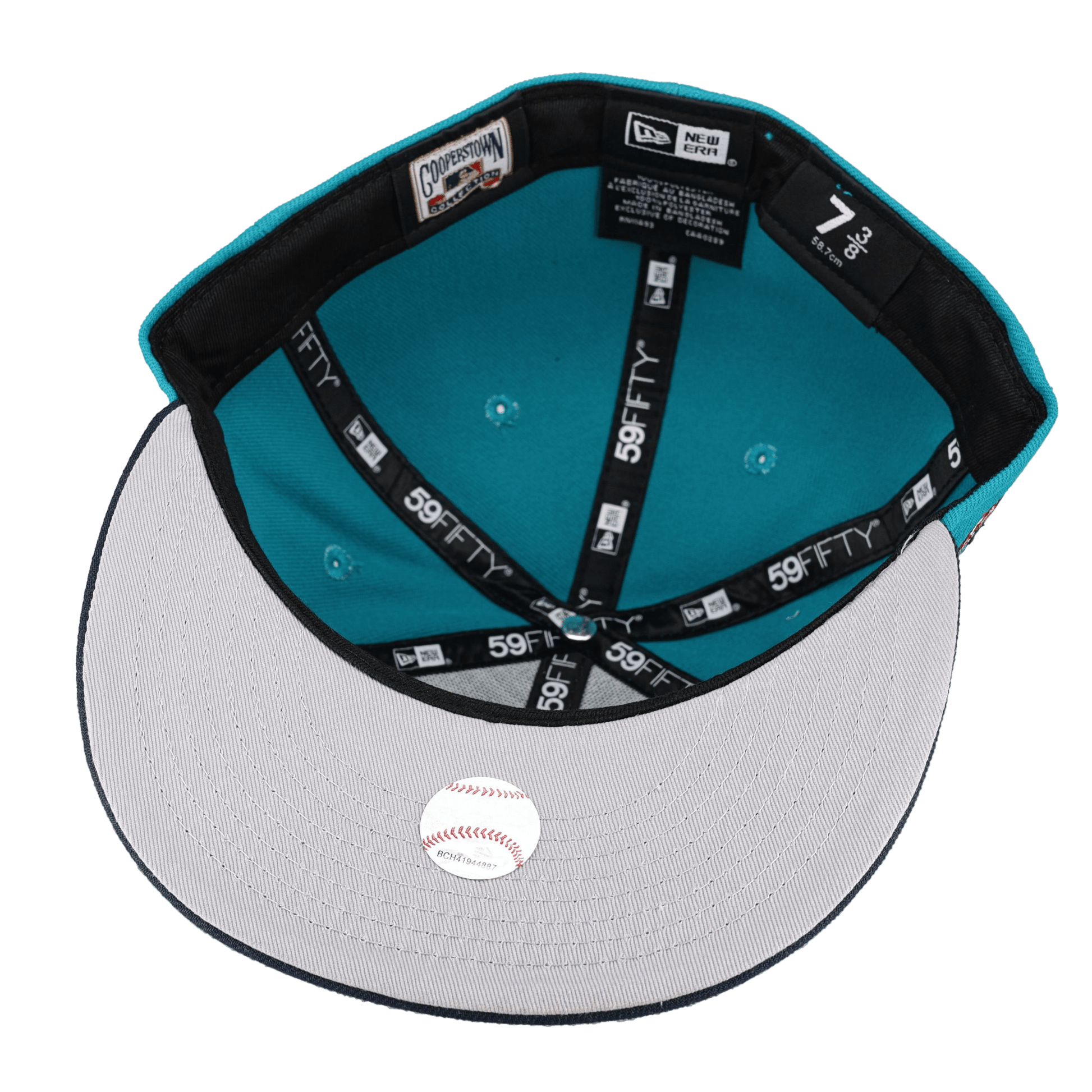 Atlanta Braves Real Teal Collection 1996 World Series 59Fifty - Lucid Soles