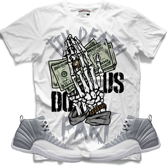 Till Death Do Us Part (Retro 12 Stealth) T-Shirt - Lucid Soles