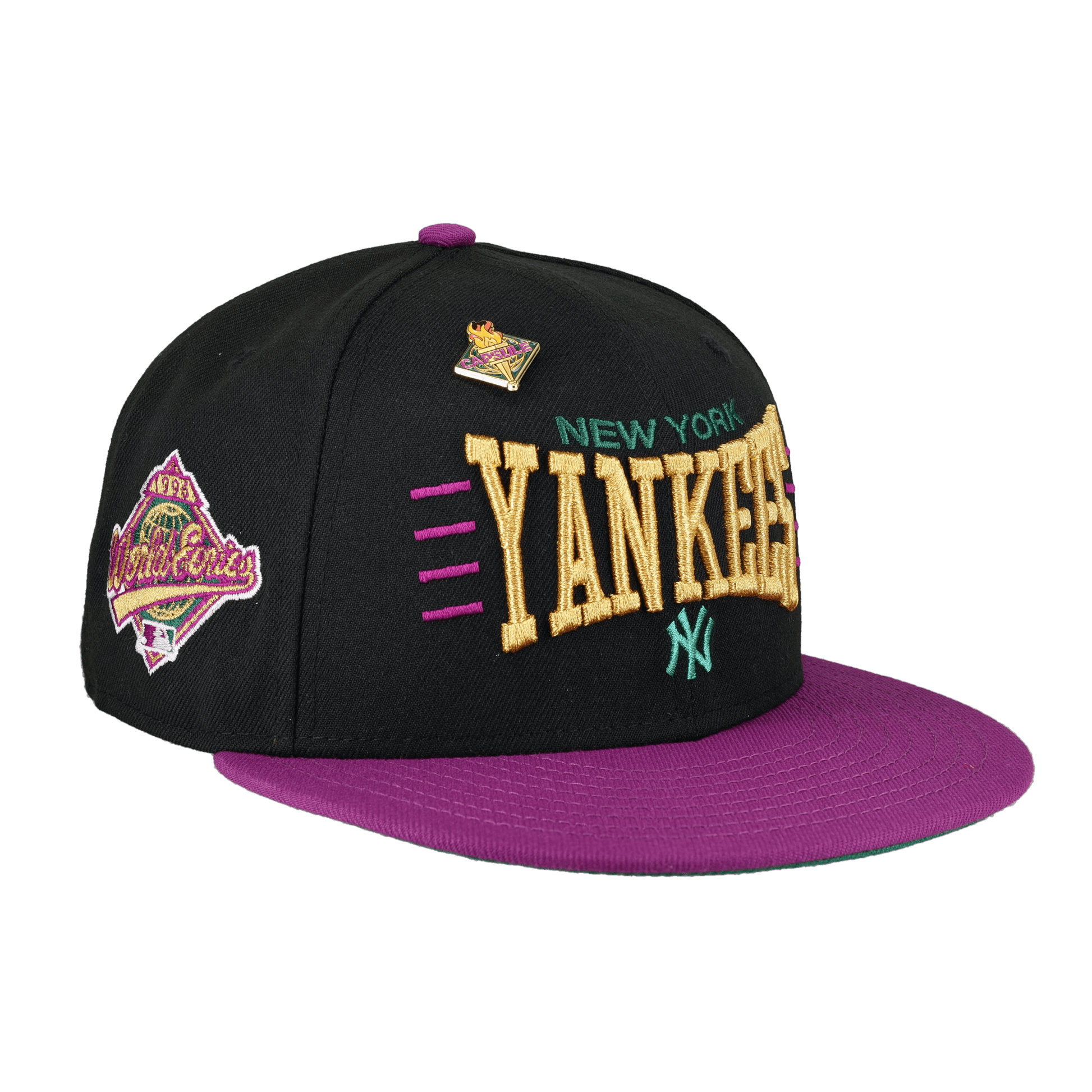 New York Yankees Torch Collection 1996 World Series Fitted Hat - Lucid Soles