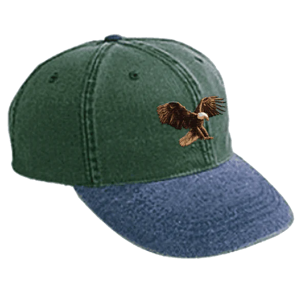 Travis Scott Birds in the Trap Bird Washed Denim Hat (Green)