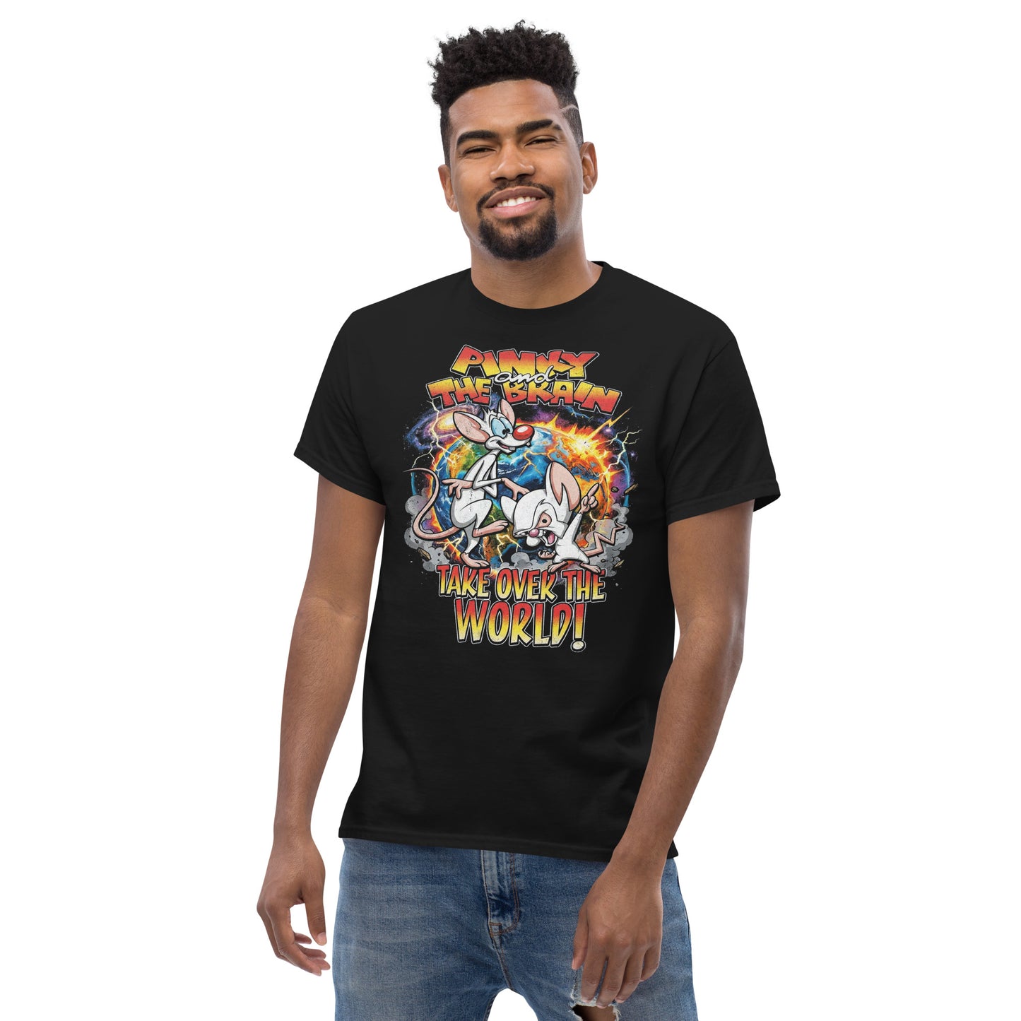 PINKY AND THE BRAIN GRAPHIC T - SHIRT - Lucid Soles