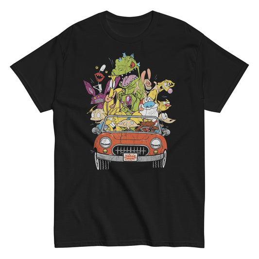 90'S NICKELODEON CARTOONS GRAPHIC T - SHIRT - Lucid Soles