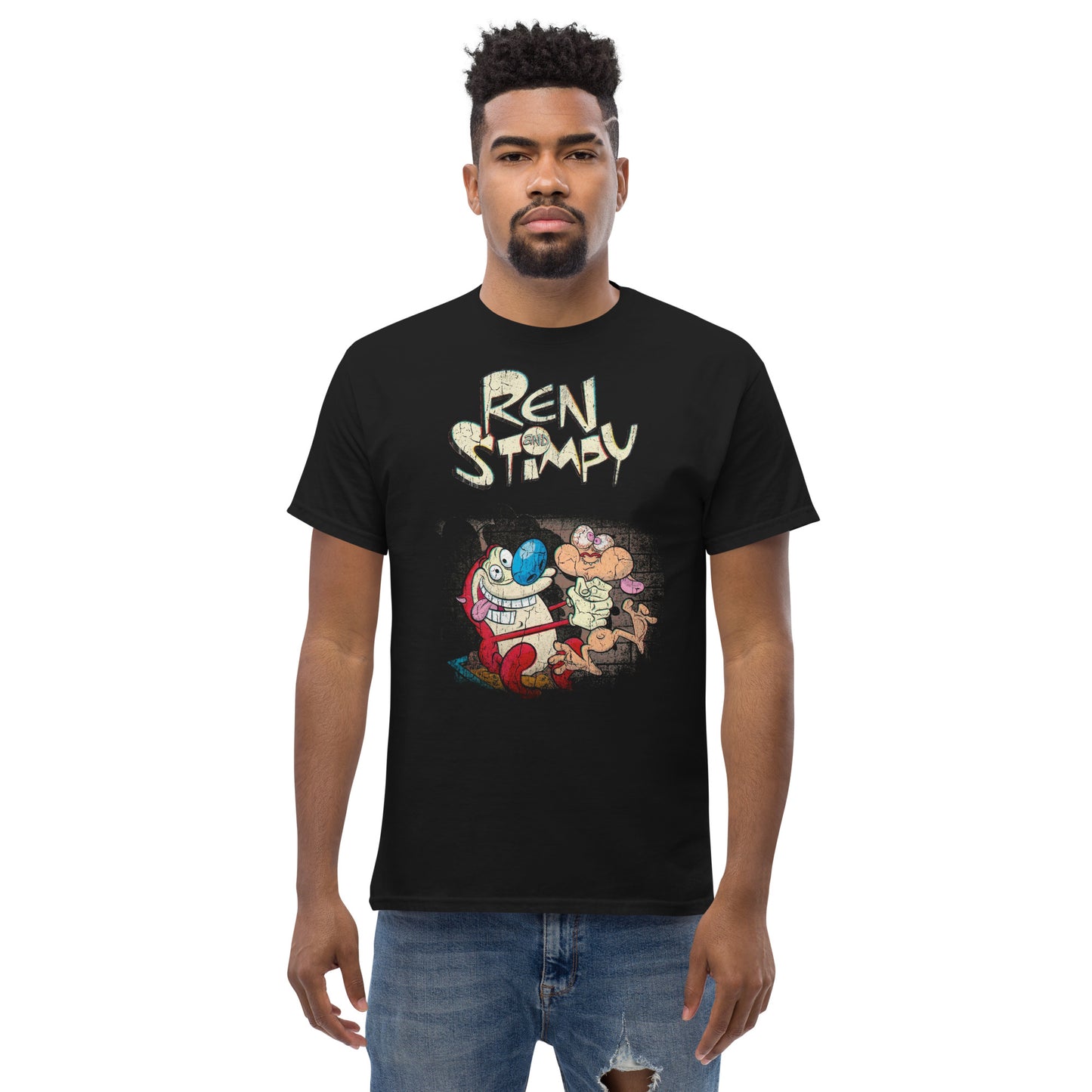 REN AND STIMPY GRAPHIC T - SHIRT - Lucid Soles