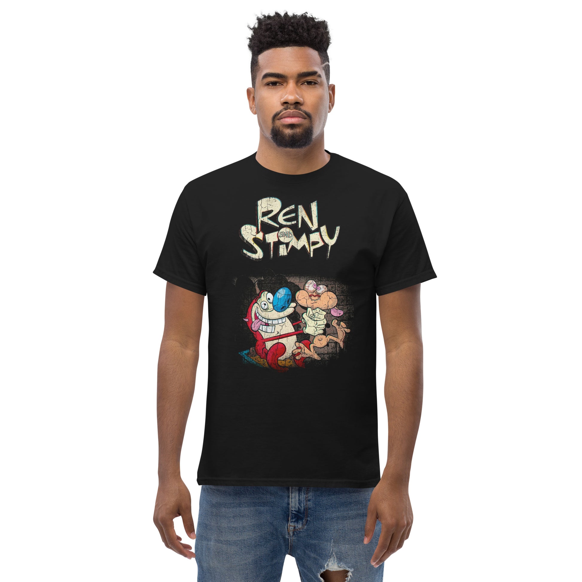 REN AND STIMPY GRAPHIC T - SHIRT - Lucid Soles