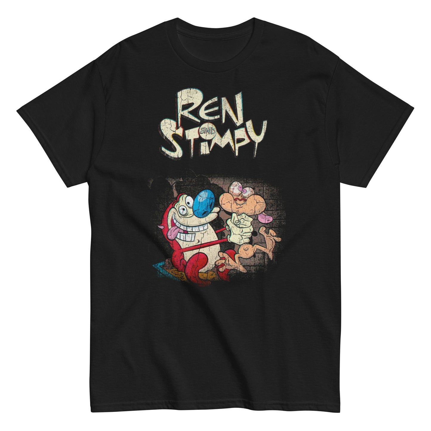 REN AND STIMPY GRAPHIC T - SHIRT - Lucid Soles