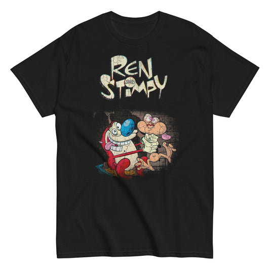 REN AND STIMPY GRAPHIC T - SHIRT - Lucid Soles