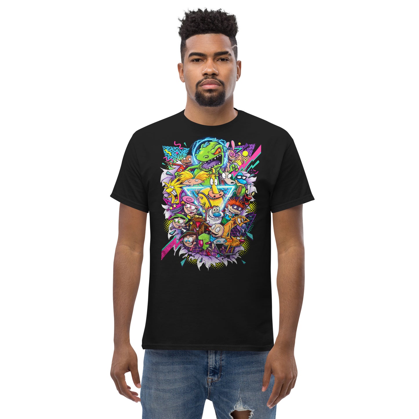 90'S NICKELODEON GRAPHIC T - SHIRT - Lucid Soles