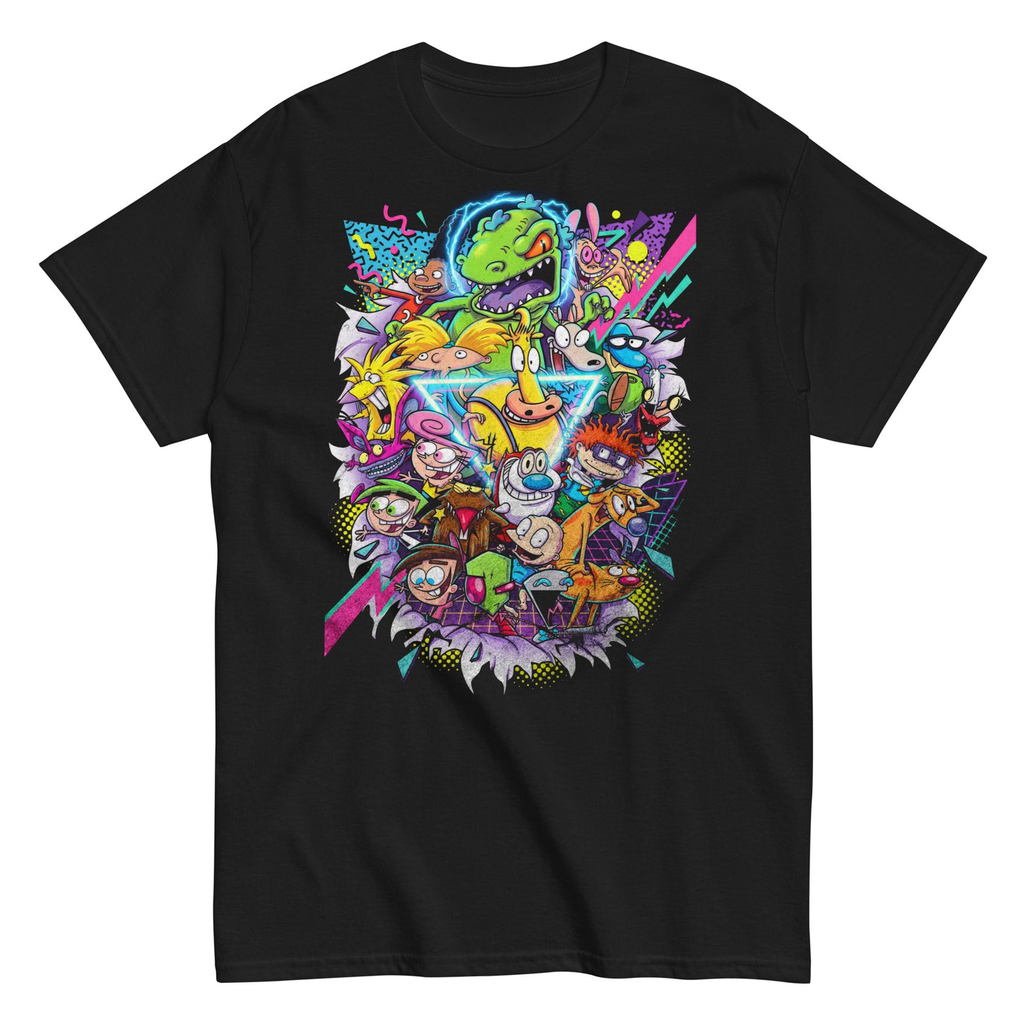 90'S NICKELODEON GRAPHIC T - SHIRT - Lucid Soles