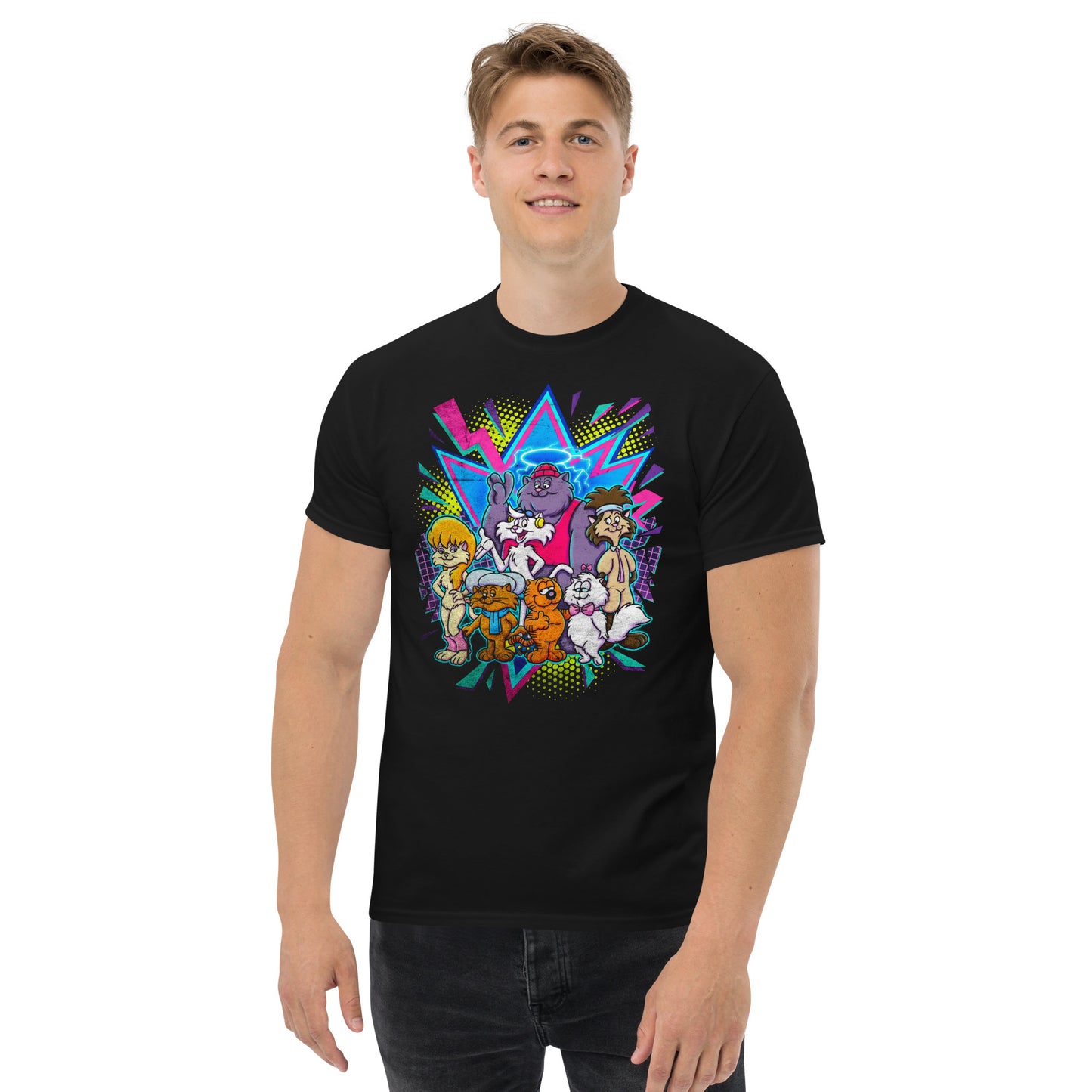 HEATHCLIFF AND THE CATILLAC CATS GRAPHIC T - SHIRT - Lucid Soles