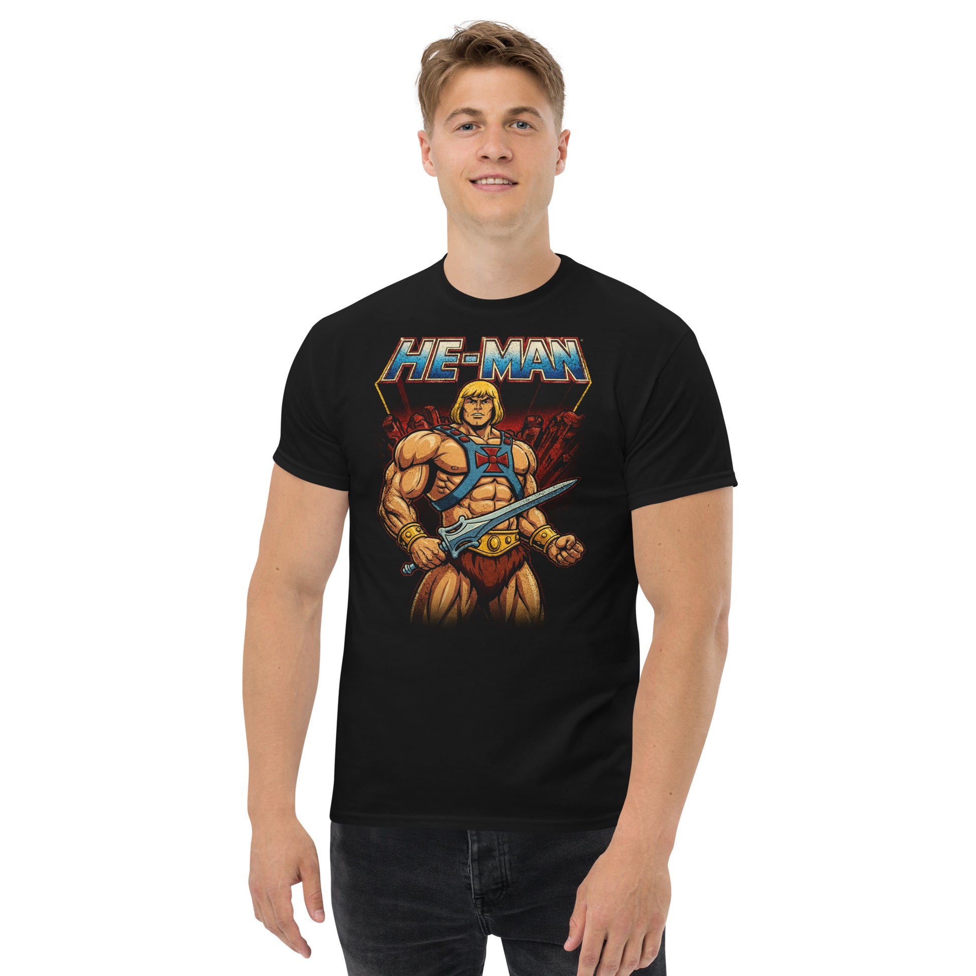 HE - MAN GRAPHIC T - SHIRT - Lucid Soles