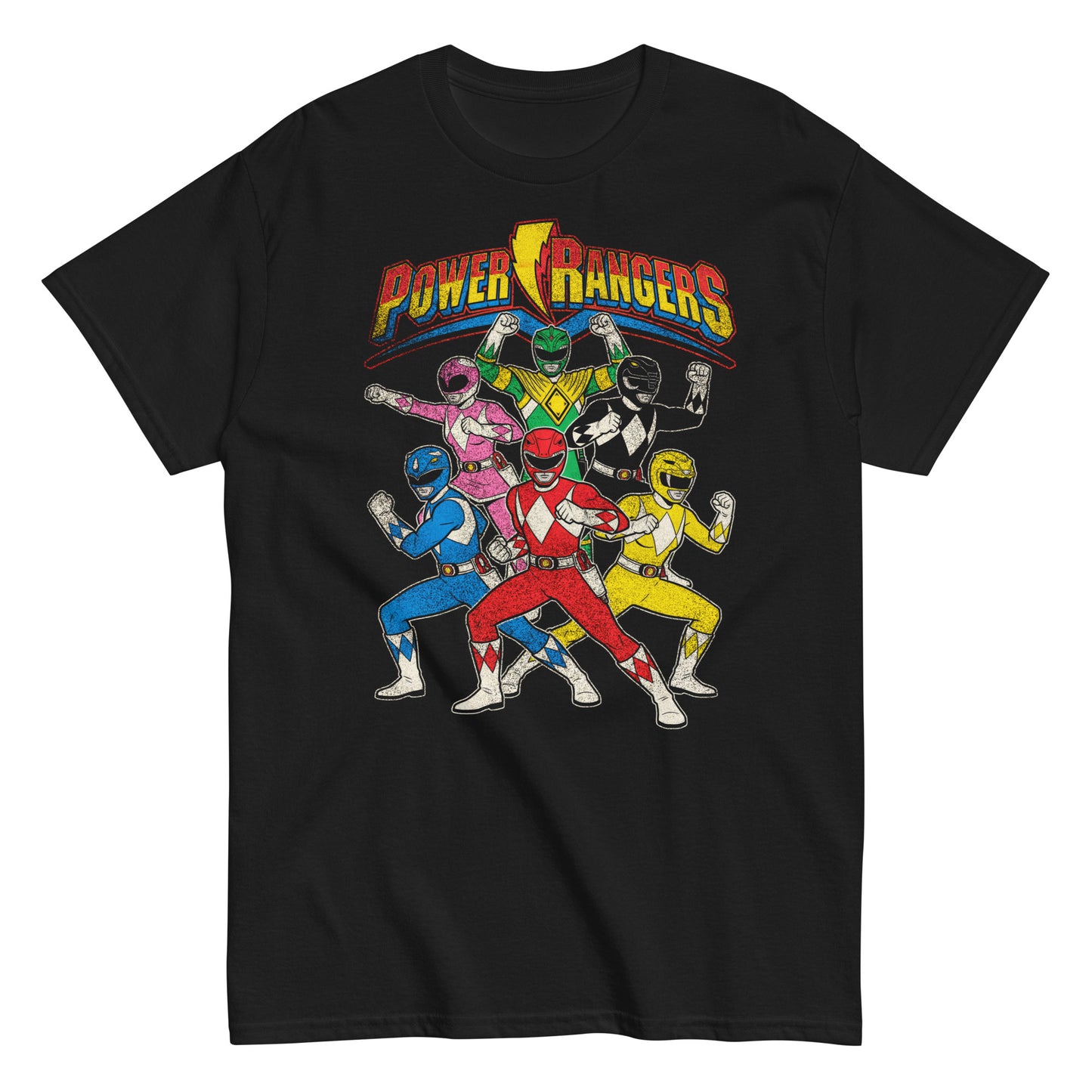 POWER RANGERS GRAPHIC T - SHIRT - Lucid Soles