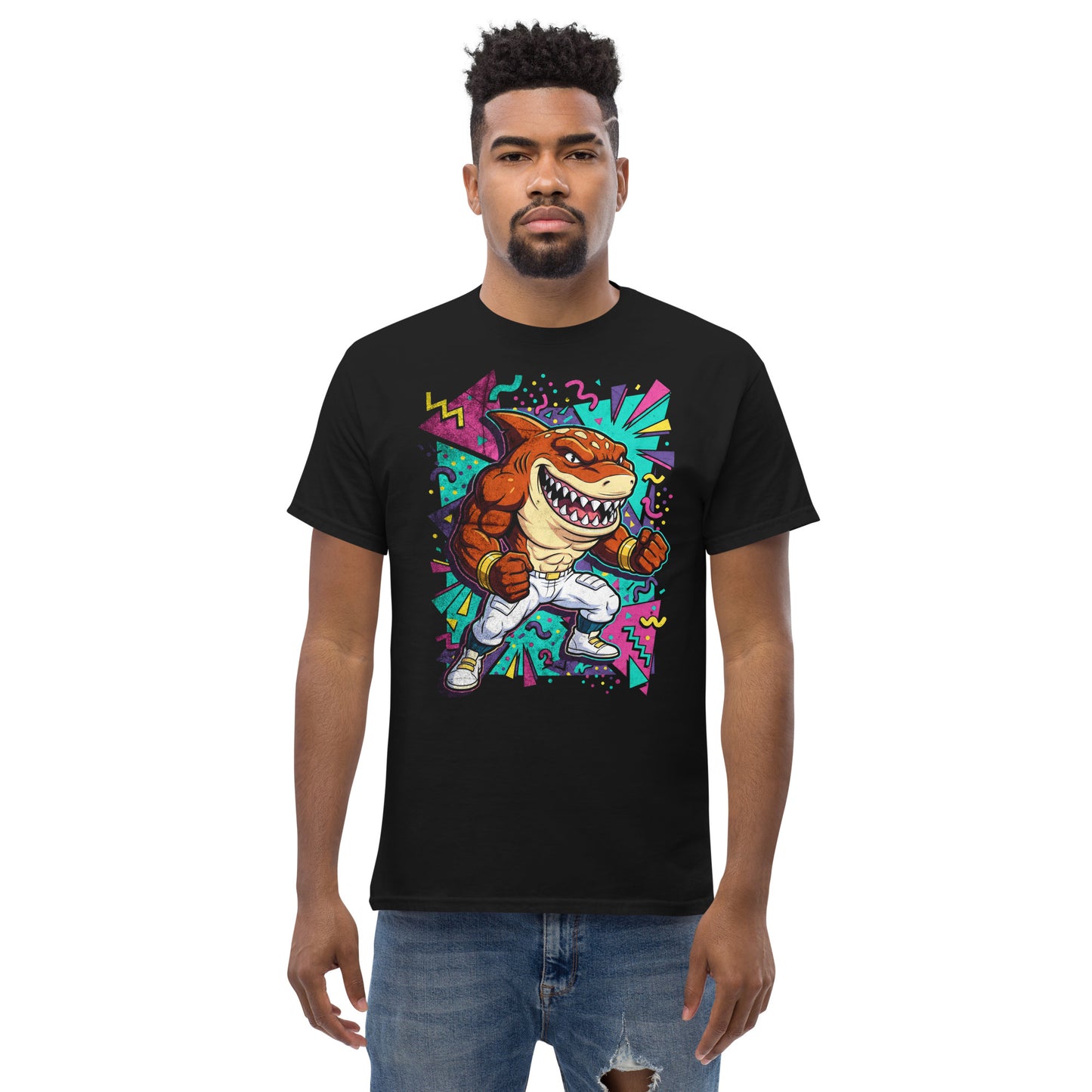 STREET SHARKS "SLAMMU" GRAPHIC T - SHIRT - Lucid Soles