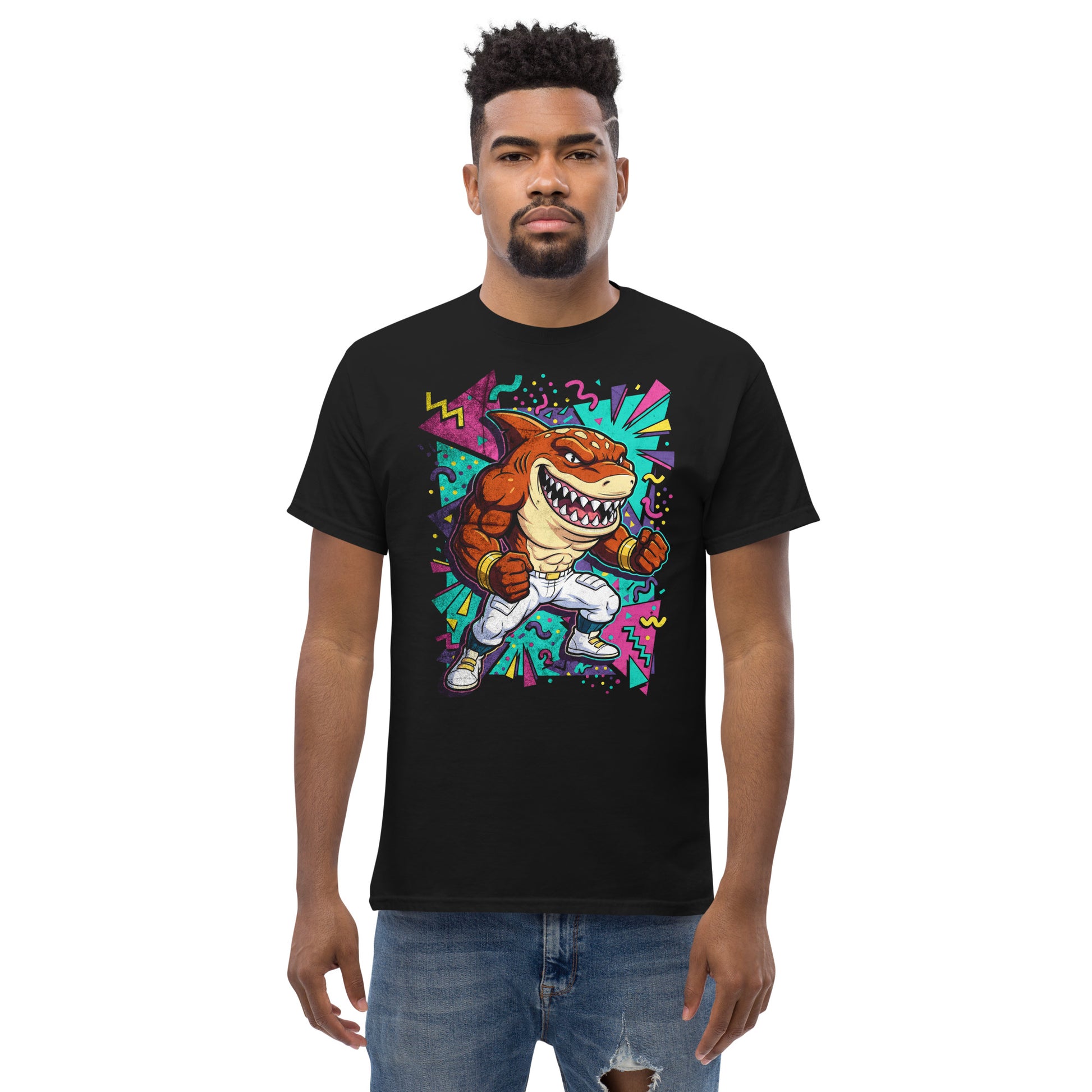 STREET SHARKS "SLAMMU" GRAPHIC T - SHIRT - Lucid Soles