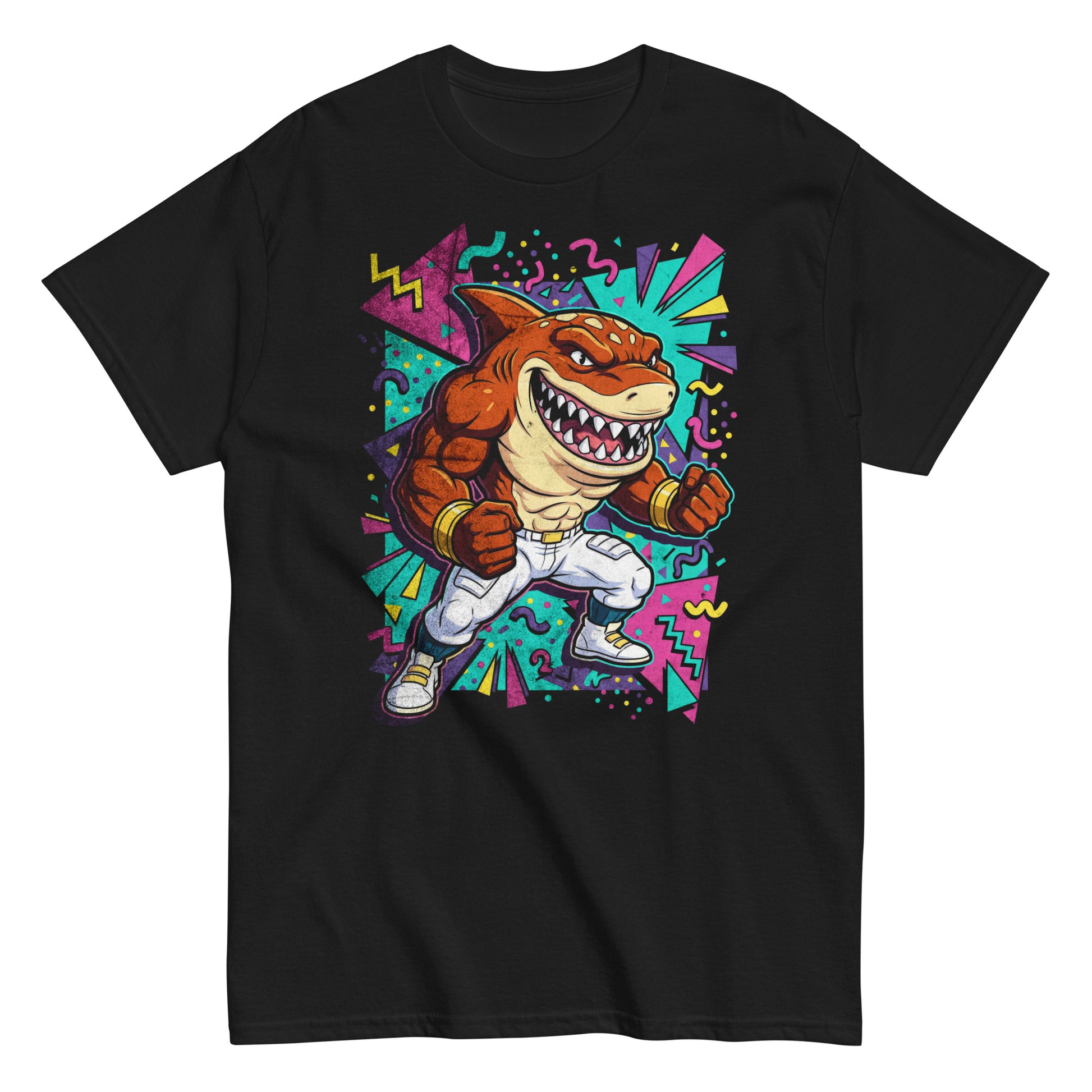 STREET SHARKS "SLAMMU" GRAPHIC T - SHIRT - Lucid Soles