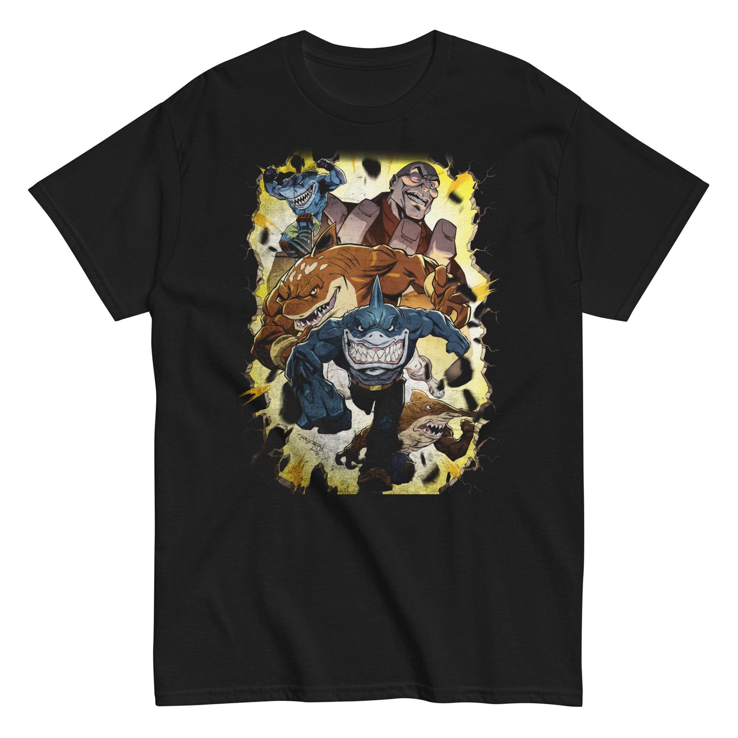 STREET SHARKS GRAPHIC T - SHIRT - Lucid Soles