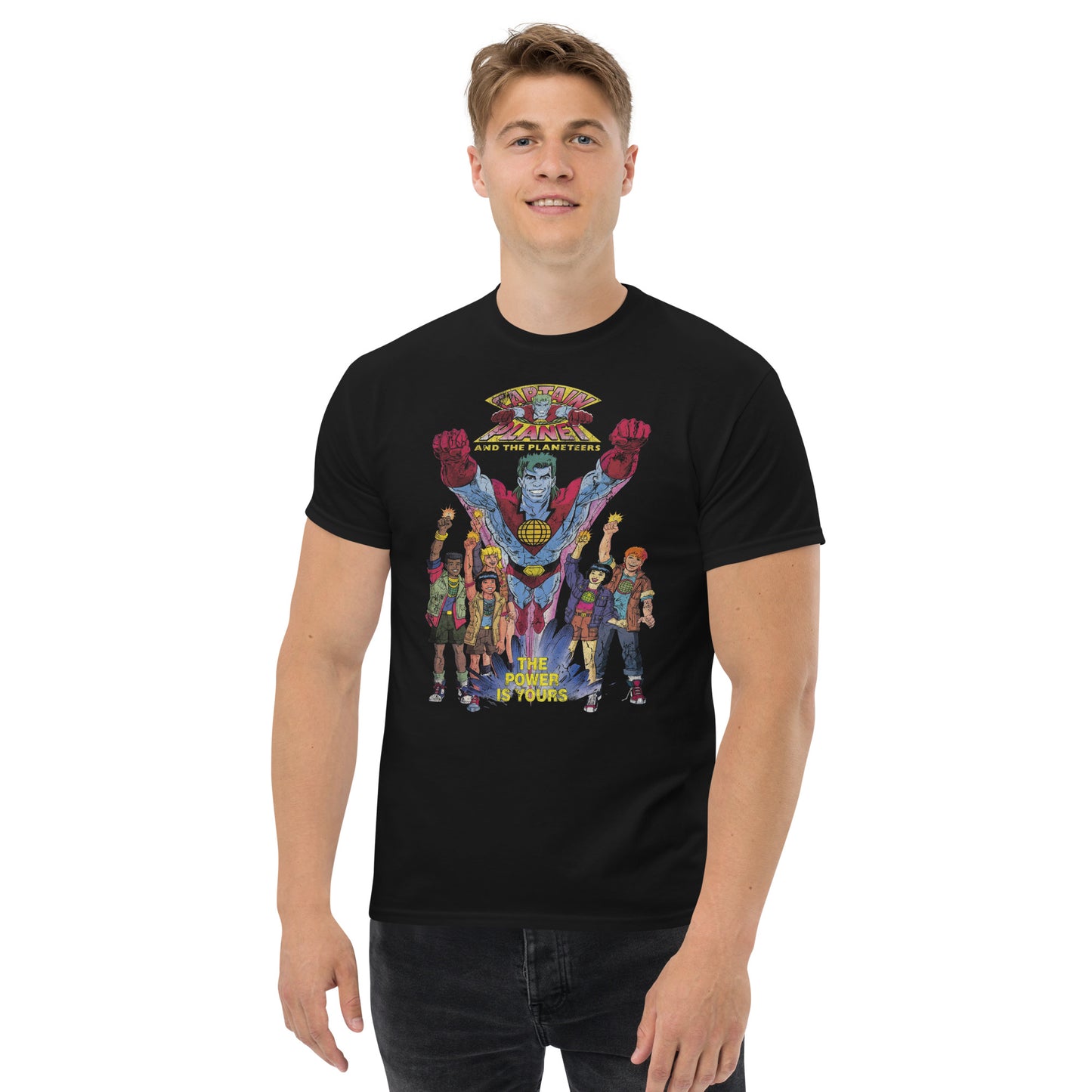 CAPTAIN PLANET GRAPHIC T - SHIRT - Lucid Soles
