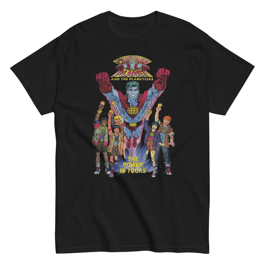 CAPTAIN PLANET GRAPHIC T - SHIRT - Lucid Soles