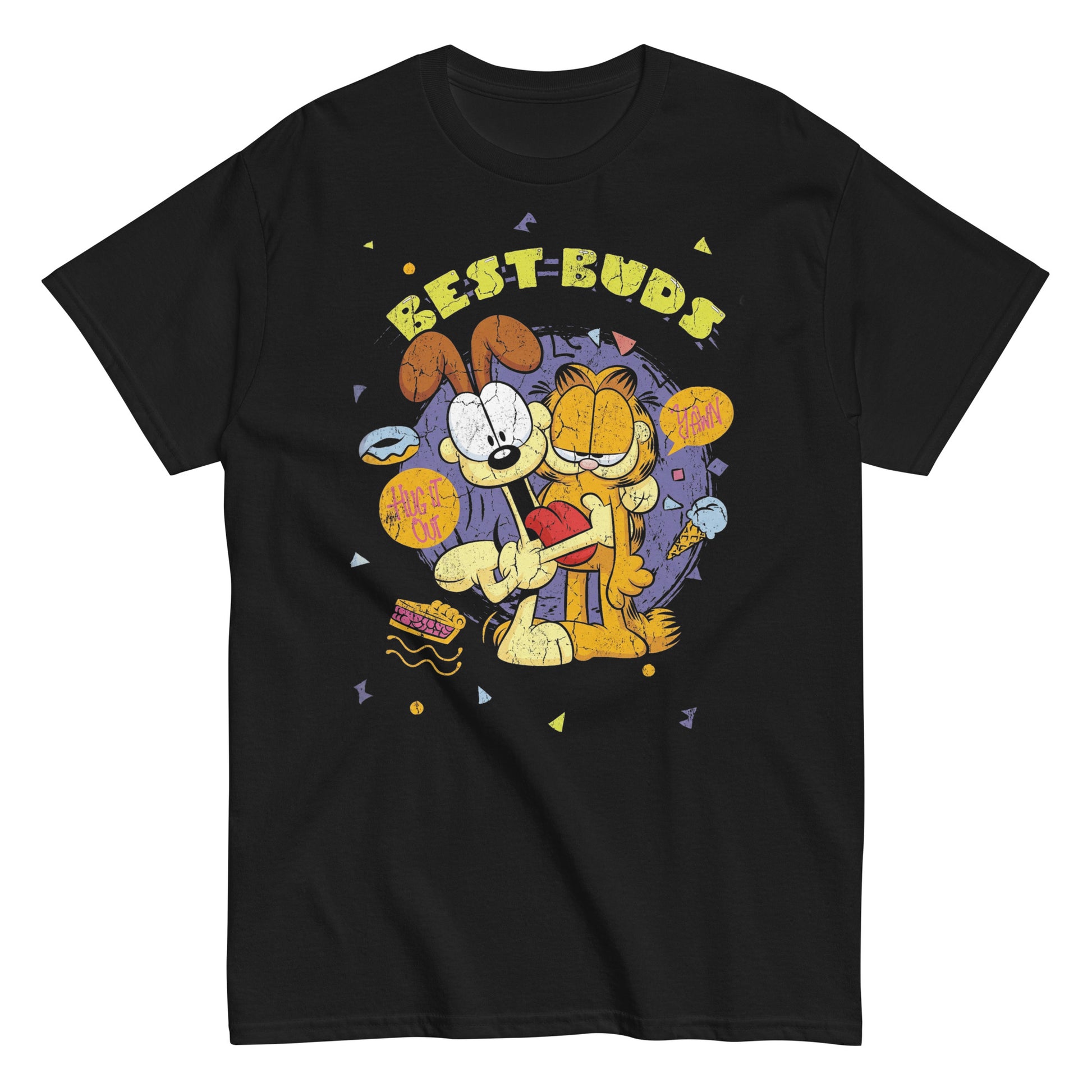 GARFIELD "BEST BUDS" GRAPHIC T - SHIRT - Lucid Soles