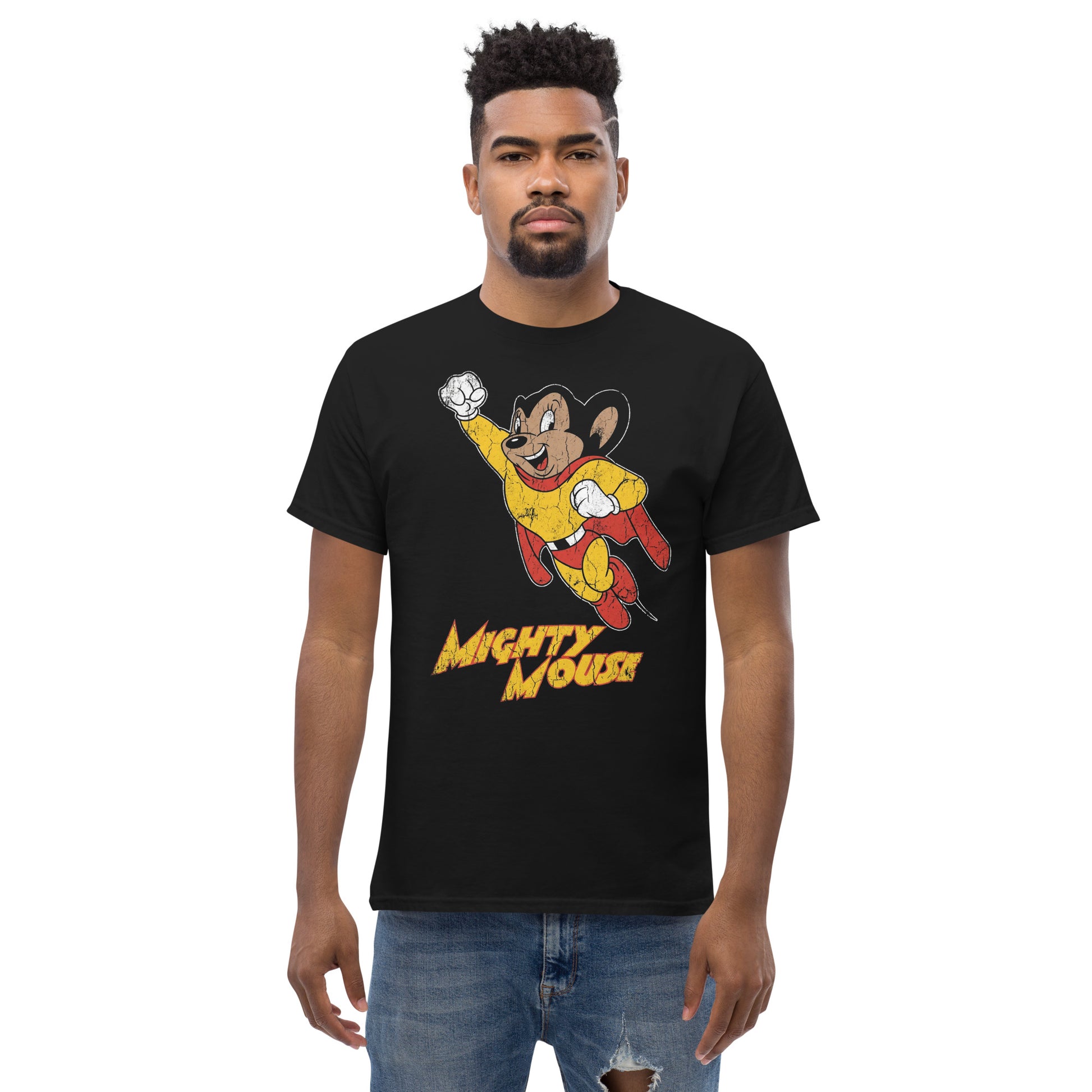 MIGHTY MOUSE GRAPHIC T - SHIRT - Lucid Soles