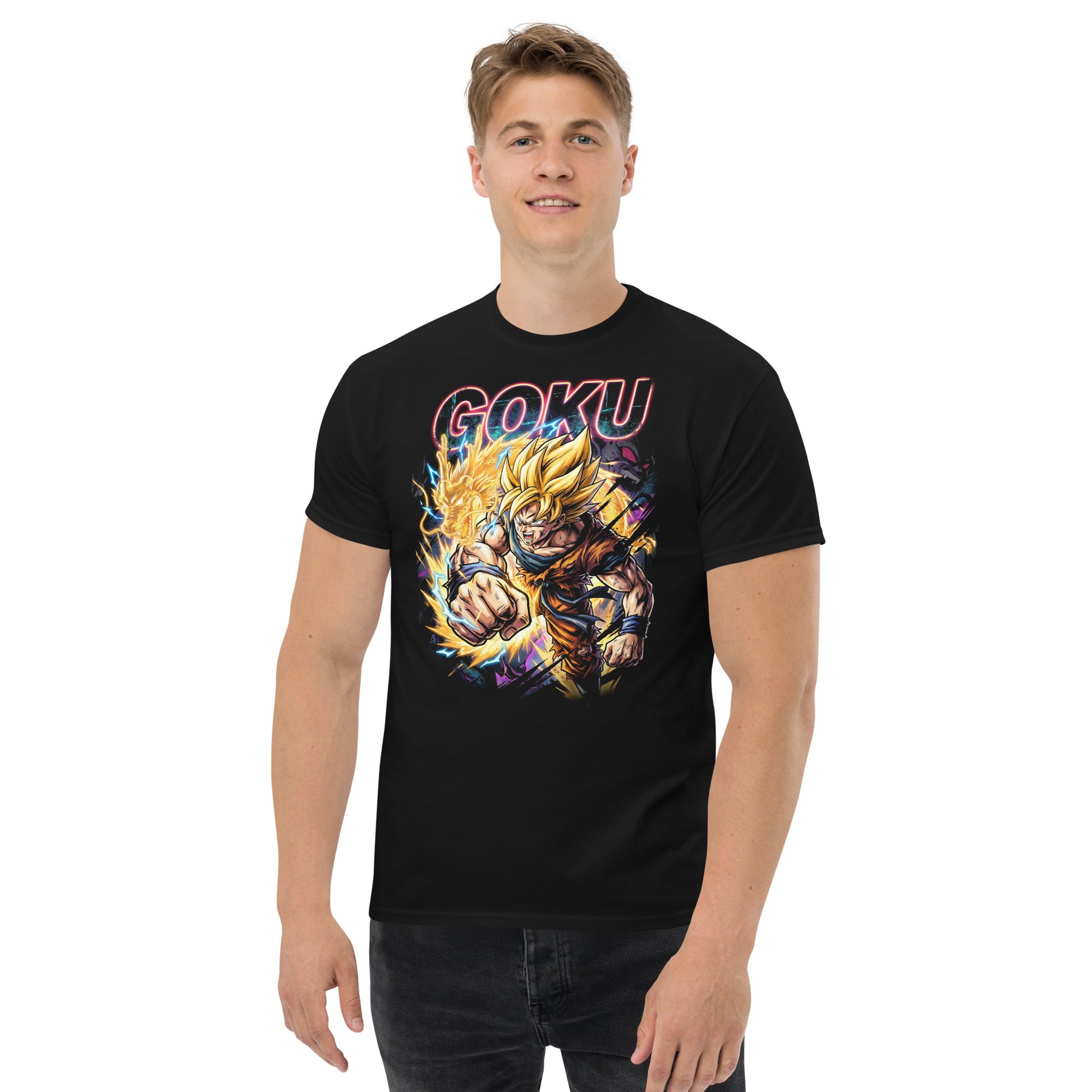 DRAGON BALL Z "GOKU" GRAPHIC T - SHIRT - Lucid Soles
