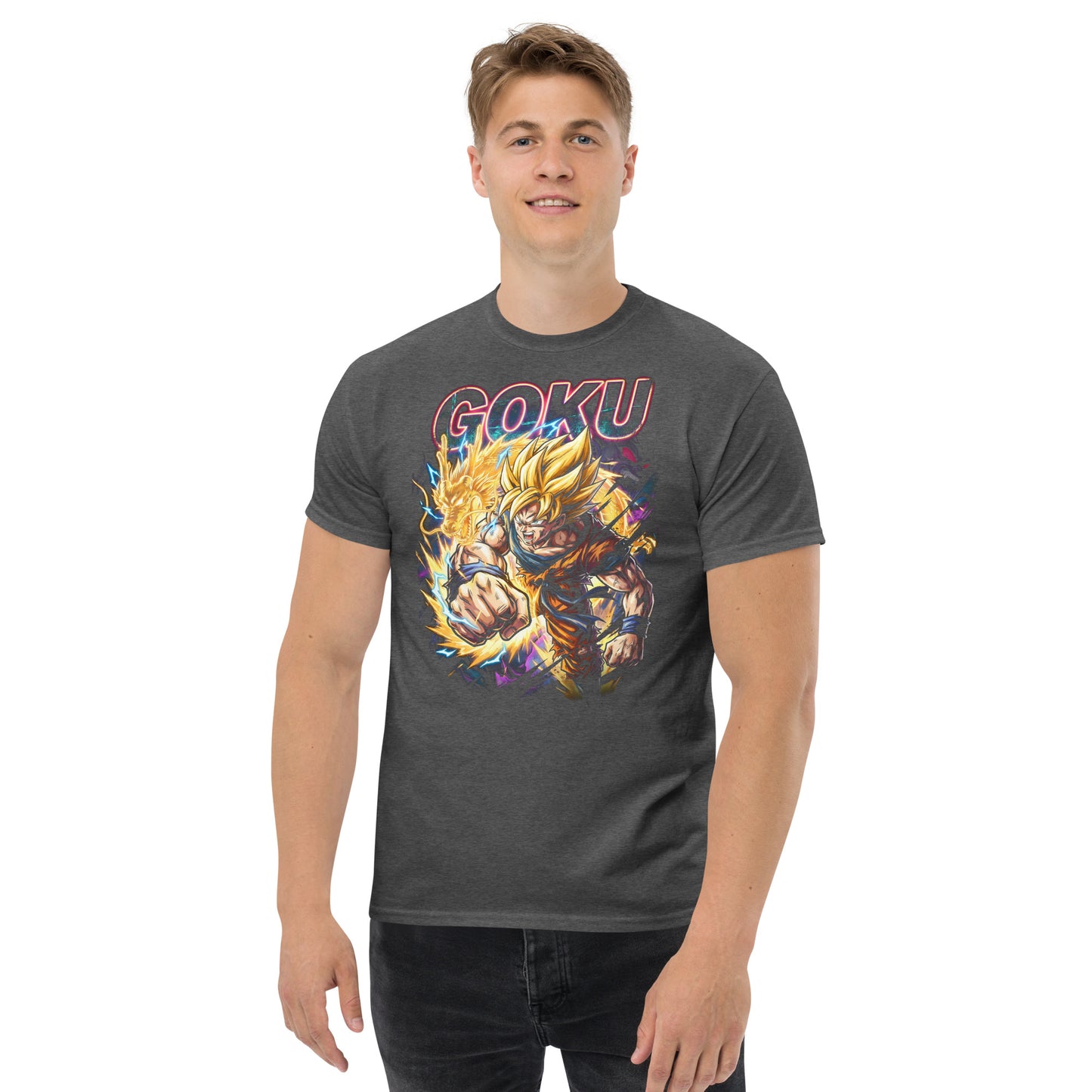 DRAGON BALL Z "GOKU" GRAPHIC T - SHIRT - Lucid Soles