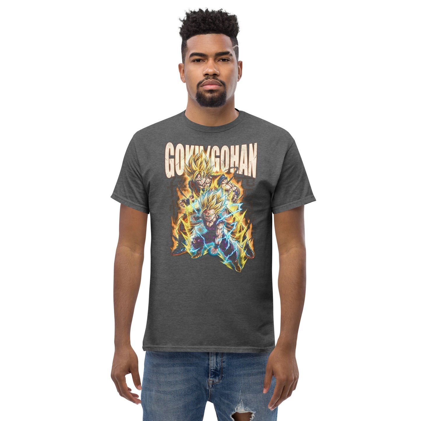 DRAGON BALL Z "GOKU/GOHAN" GRAPHIC T - SHIRT - Lucid Soles