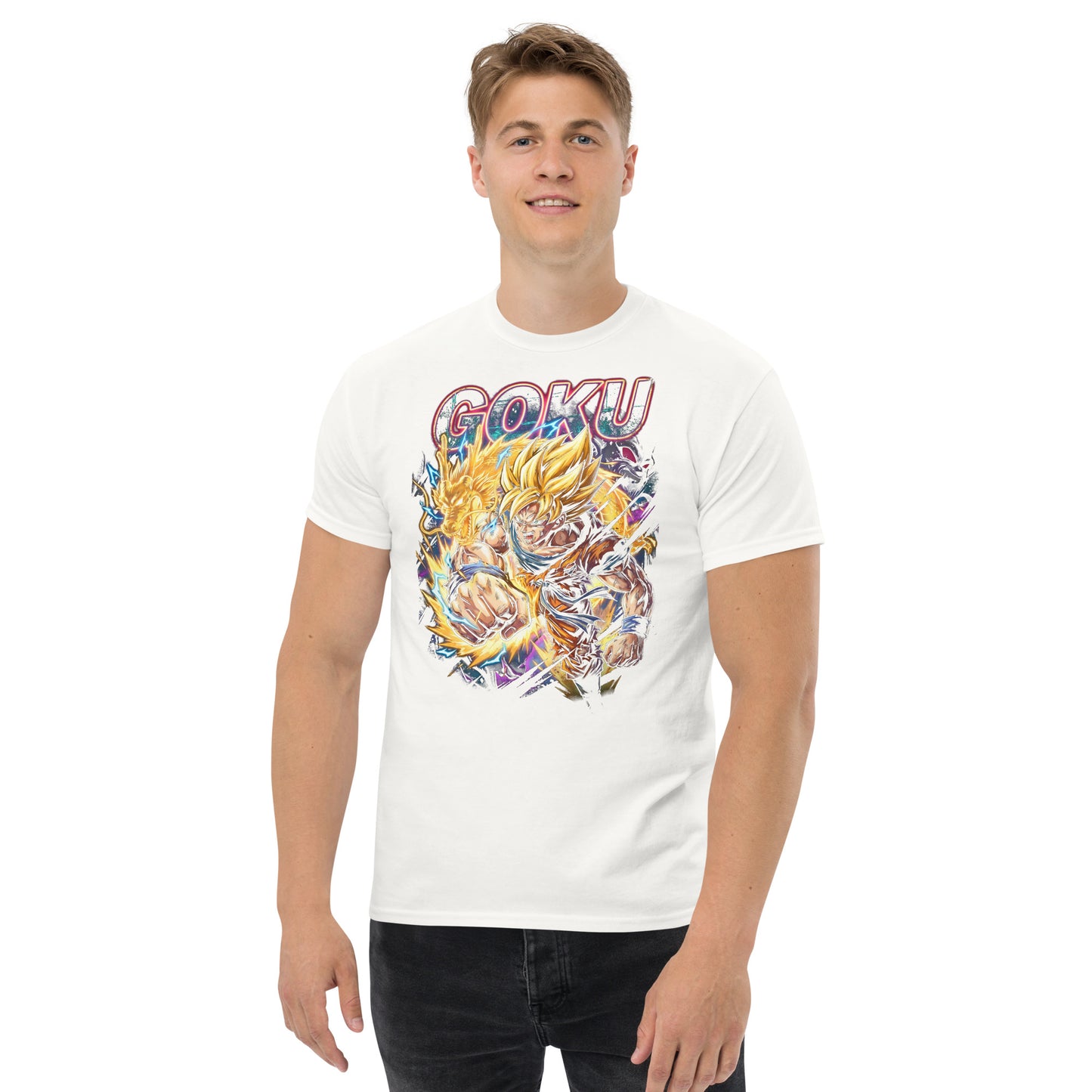 DRAGON BALL Z "GOKU" GRAPHIC T - SHIRT - Lucid Soles