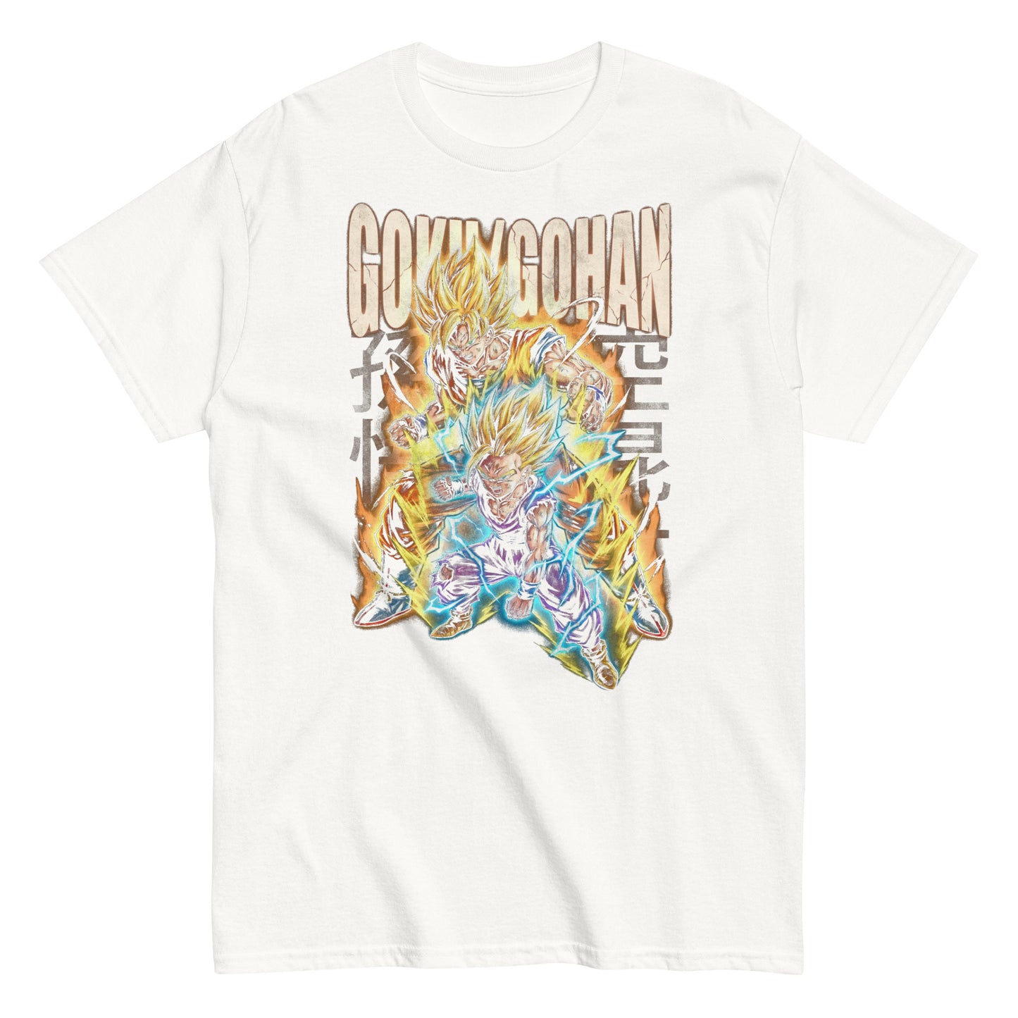 DRAGON BALL Z "GOKU/GOHAN" GRAPHIC T - SHIRT - Lucid Soles