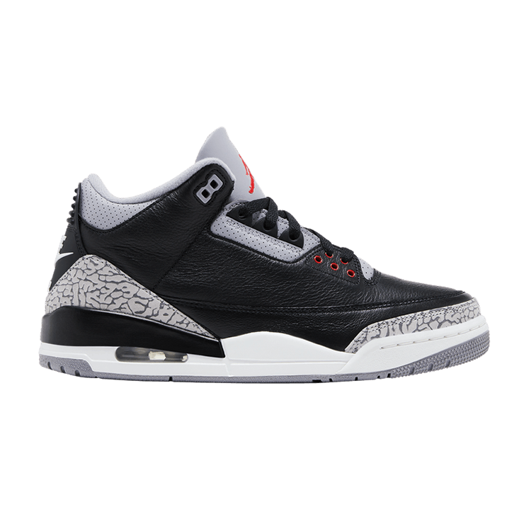 Air Jordan 3 Retro OG (Black Cement) 2024 - Lucid Soles